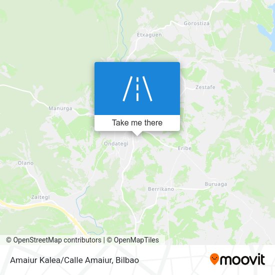 Amaiur Kalea/Calle Amaiur map