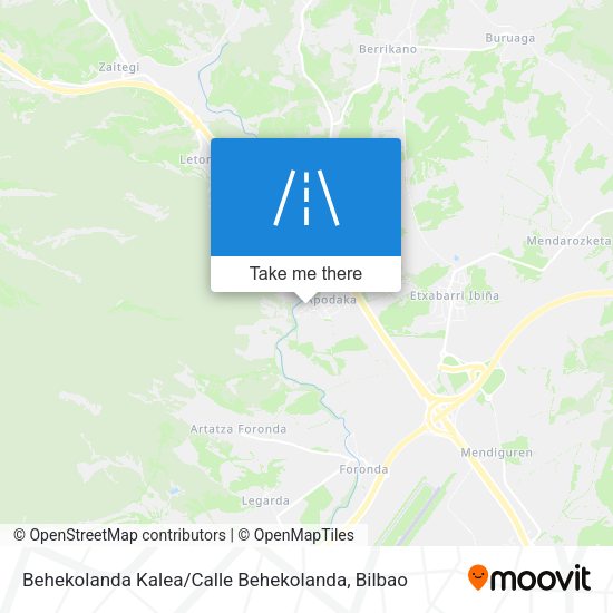 Behekolanda Kalea / Calle Behekolanda map