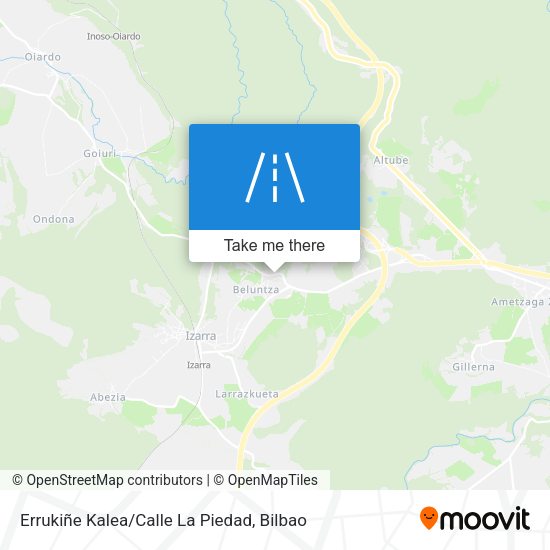 Errukiñe Kalea/Calle La Piedad map