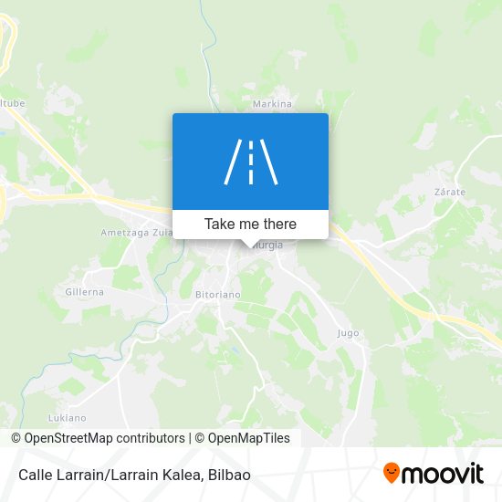 Calle Larrain/Larrain Kalea map
