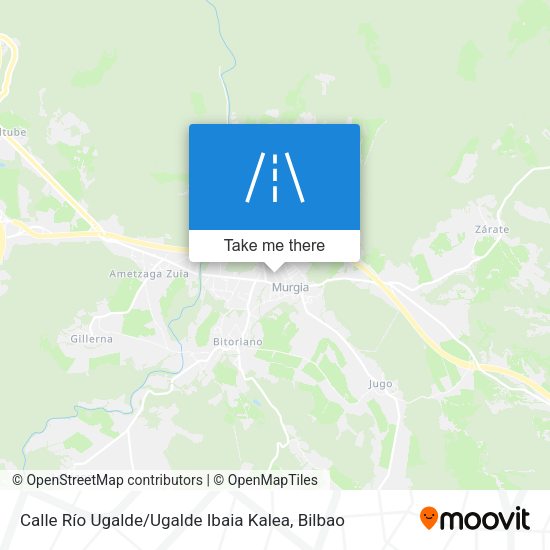Calle Río Ugalde / Ugalde Ibaia Kalea map