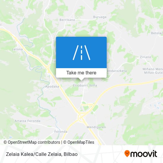 Zelaia Kalea/Calle Zelaia map