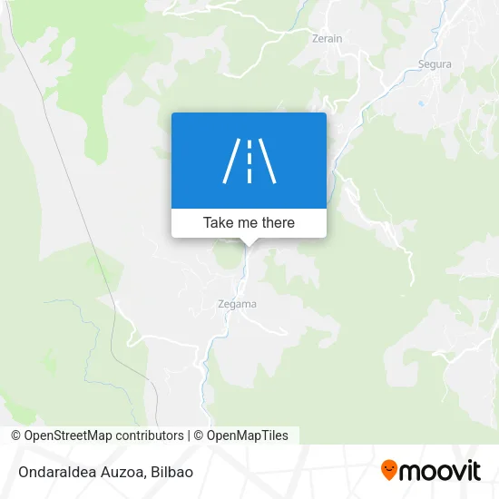 mapa Ondaraldea Auzoa