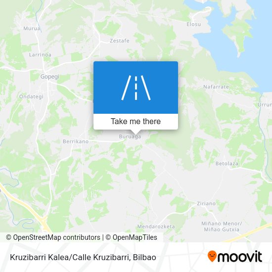 Kruzibarri Kalea / Calle Kruzibarri map