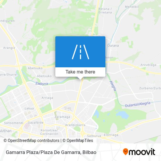 Gamarra Plaza/Plaza De Gamarra map