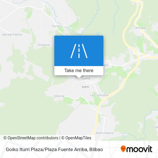 Goiko Iturri Plaza / Plaza Fuente Arriba map