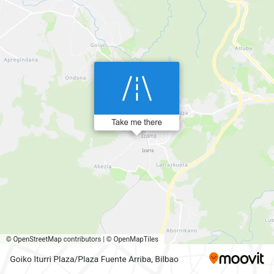 Goiko Iturri Plaza / Plaza Fuente Arriba map