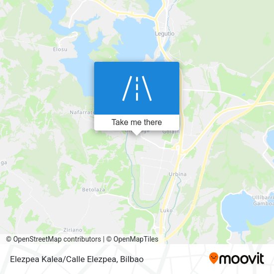 Elezpea Kalea/Calle Elezpea map