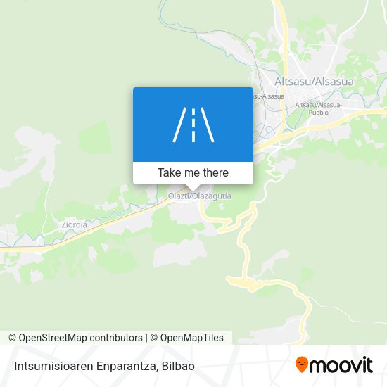 Intsumisioaren Enparantza map