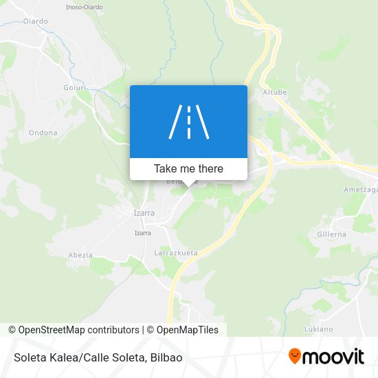 Soleta Kalea/Calle Soleta map