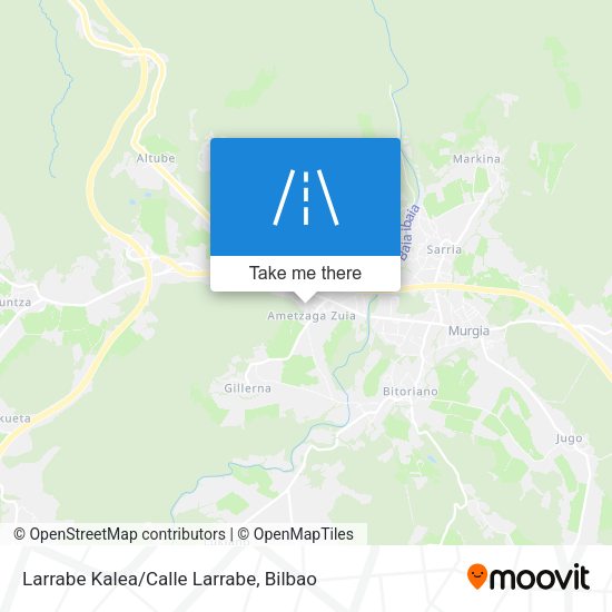 Larrabe Kalea/Calle Larrabe map
