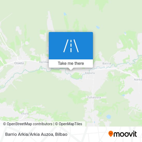 Barrio Arkia/Arkia Auzoa map