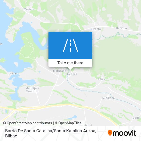Barrio De Santa Catalina / Santa Katalina Auzoa map