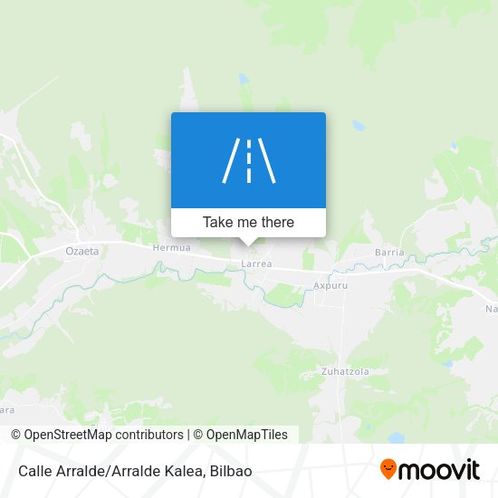 Calle Arralde/Arralde Kalea map