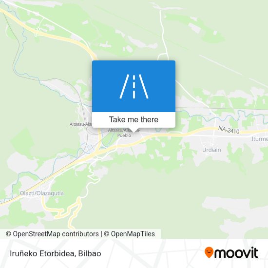 Iruñeko Etorbidea map