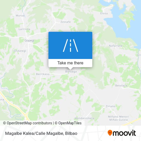Magalbe Kalea/Calle Magalbe map