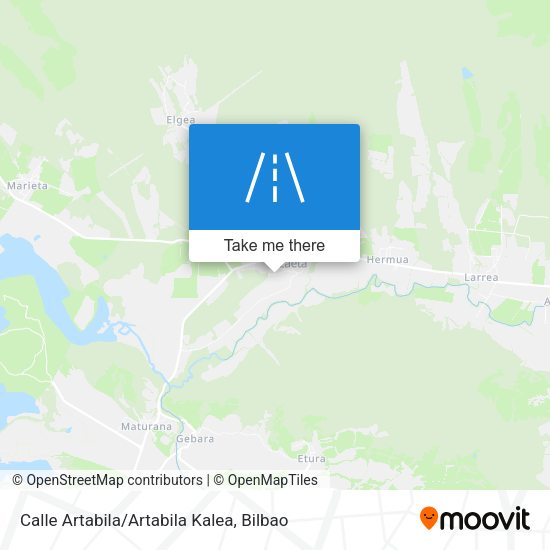 Calle Artabila/Artabila Kalea map