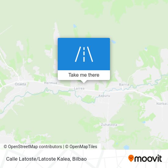 Calle Latoste/Latoste Kalea map
