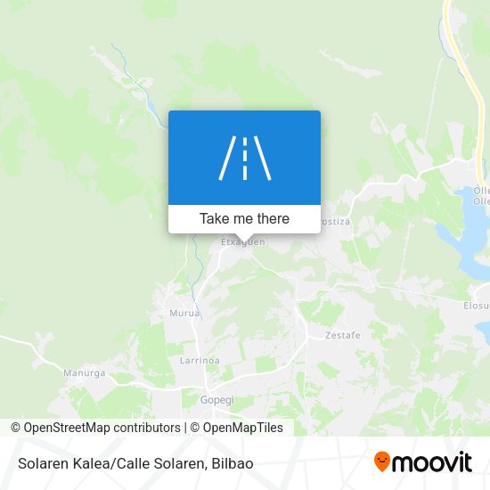 Solaren Kalea/Calle Solaren map
