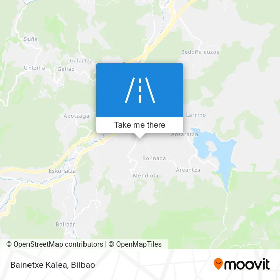 Bainetxe Kalea map