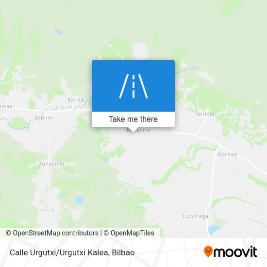 Calle Urgutxi/Urgutxi Kalea map