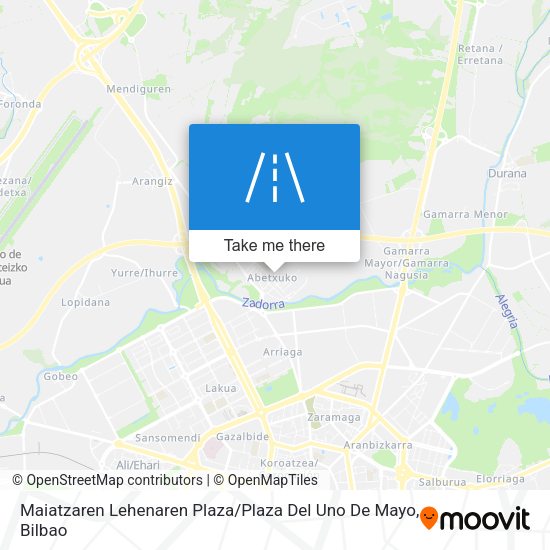 Maiatzaren Lehenaren Plaza / Plaza Del Uno De Mayo map