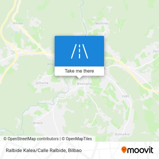 Ralbide Kalea/Calle Ralbide map