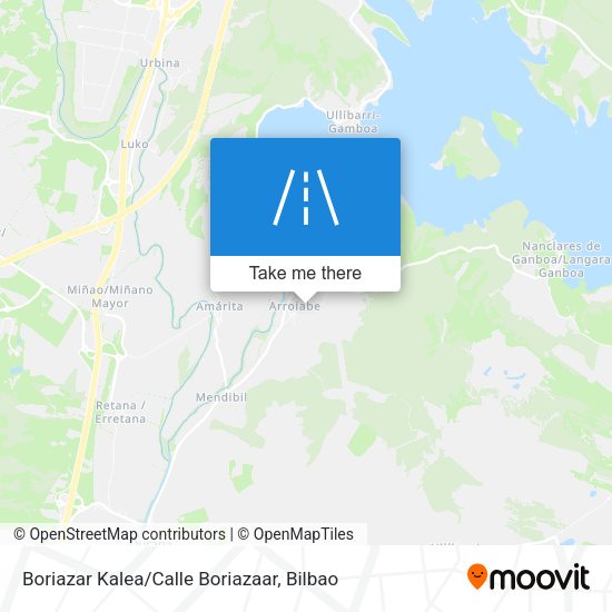 Boriazar Kalea/Calle Boriazaar map