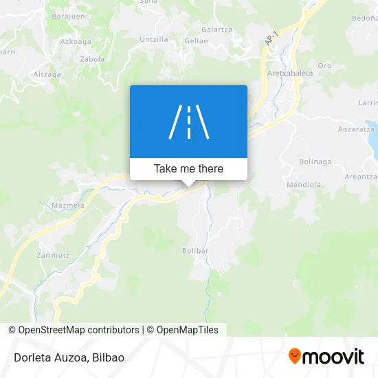 Dorleta Auzoa map
