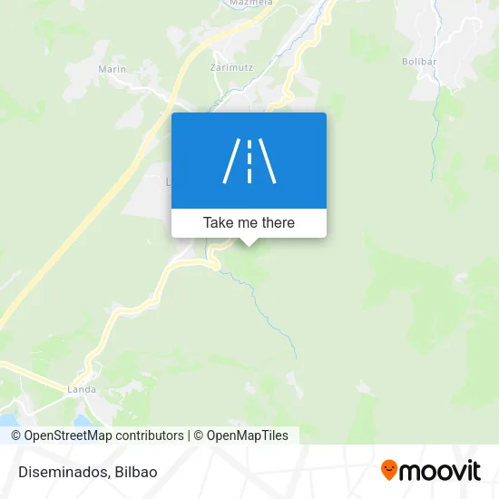 Diseminados map