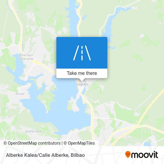 Alberke Kalea/Calle Alberke map