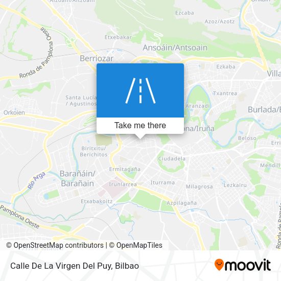 Calle De La Virgen Del Puy map