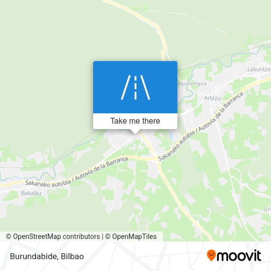 Burundabide map