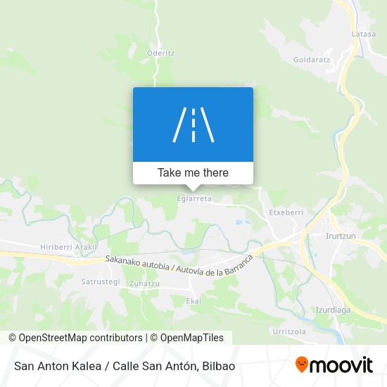 San Anton Kalea / Calle San Antón map