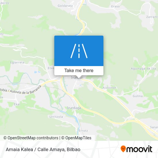 Amaia Kalea / Calle Amaya map