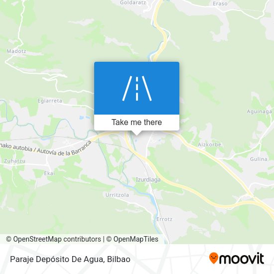 Paraje Depósito De Agua map