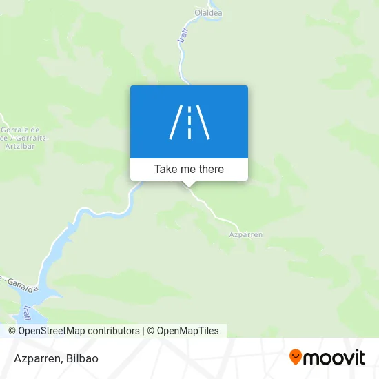 Azparren map