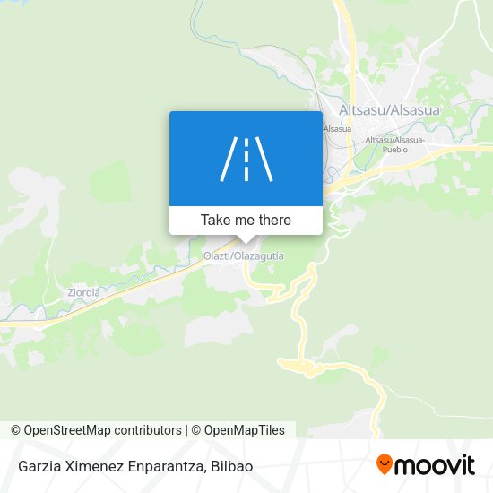 Garzia Ximenez Enparantza map