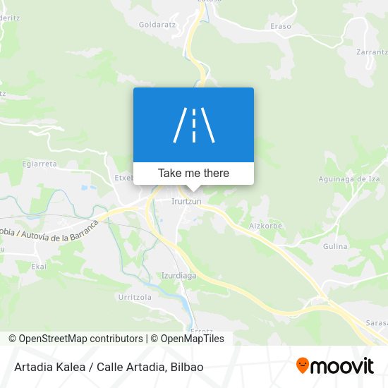 Artadia Kalea / Calle Artadia map