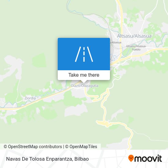 Navas De Tolosa Enparantza map