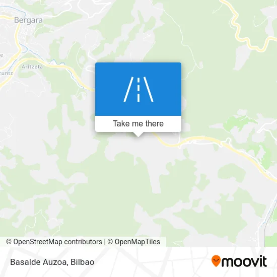 Basalde Auzoa map