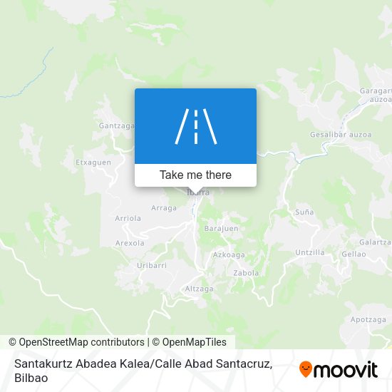 Santakurtz Abadea Kalea / Calle Abad Santacruz map