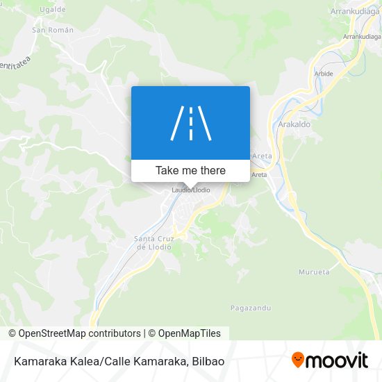 Kamaraka Kalea/Calle Kamaraka map