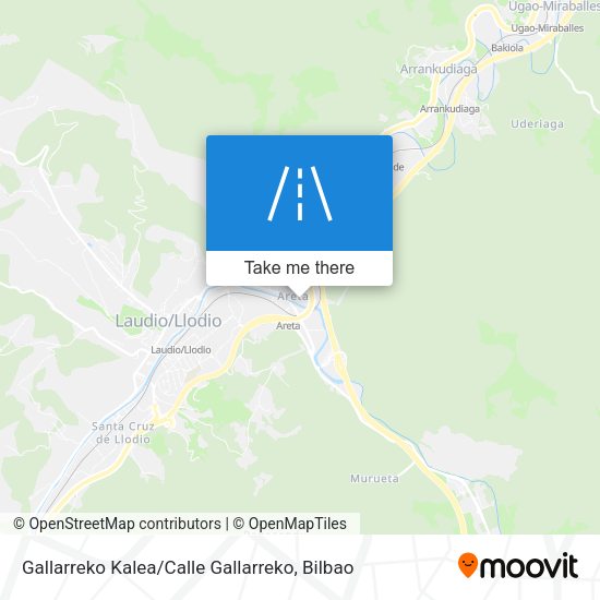 Gallarreko Kalea / Calle Gallarreko map