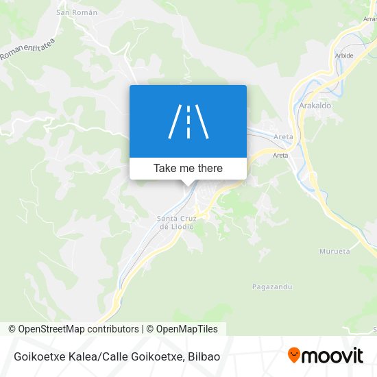 Goikoetxe Kalea / Calle Goikoetxe map