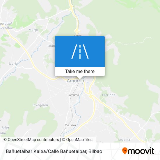 Bañuetaibar Kalea / Calle Bañuetaibar map