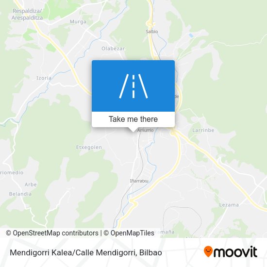 Mendigorri Kalea / Calle Mendigorri map