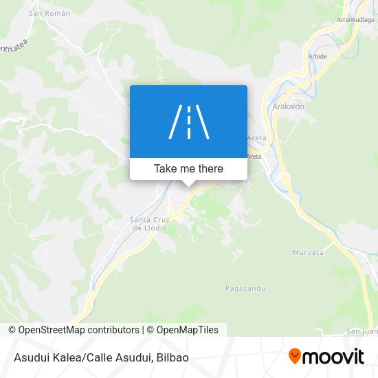 Asudui Kalea/Calle Asudui map