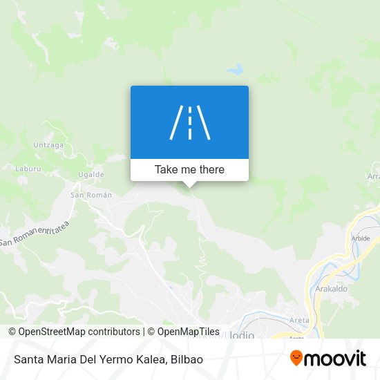 Santa Maria Del Yermo Kalea map