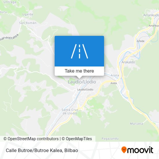 Calle Butroe/Butroe Kalea map